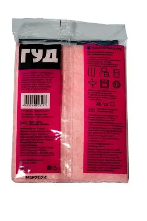 ХозСалфетки: для мебели ЭТЮД 30х40 вискоза /пач.=3 шт.