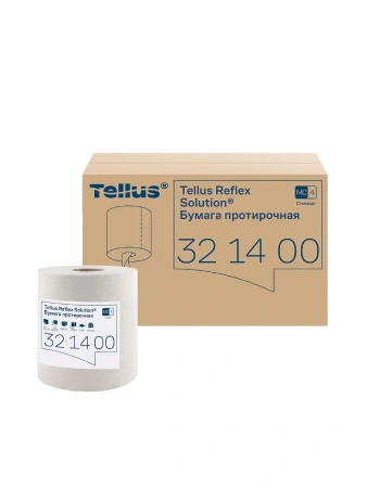 ТОРК: Полотенца бумажные M4 Рефлекс Стандарт 1сл 270м/19,8 протирочные в рулоне с ЦВ белые