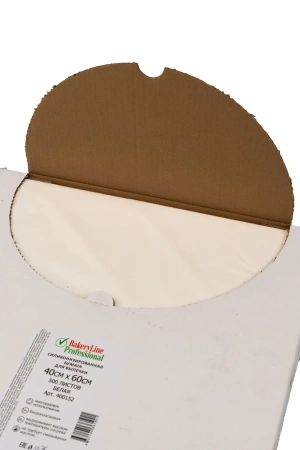 Одноразовая продукция: Бумага для выпечки в листах 40х60см 500л белая