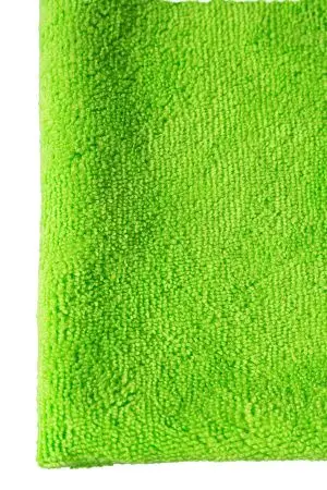 ХозСалфетки: универсал 38х38 300г/м2 микрофибра без упаковки зеленая