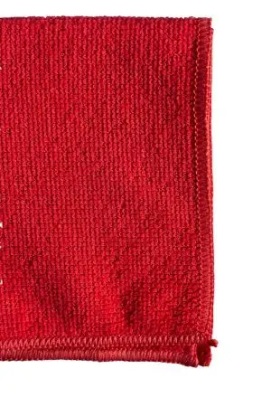 ХозСалфетки: универсал 30х30 200г/м2 микрофибра без упаковки красная