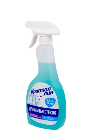 Чистящее средство: КРИСТАЛЛИН 500мл для стекол Горная свежесть триггер