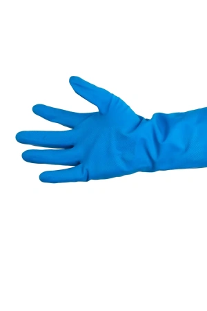 Vileda: Перчатки многоцелевые M голубой резиновые