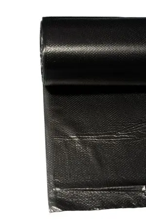 Мешки для мусора: 30л 50х60 ПНД 5мкм VCLEAN черные ЭКОНОМ /рул.=50 шт.