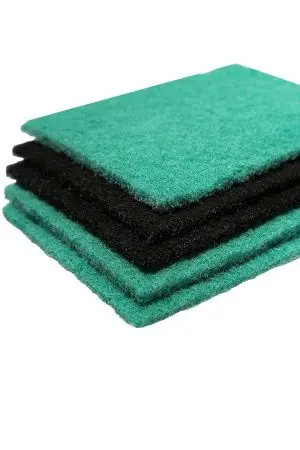 Губки,скрабы: для посуды VCLEAN Тайфун 10х12 абразивная /пач.=5 шт.