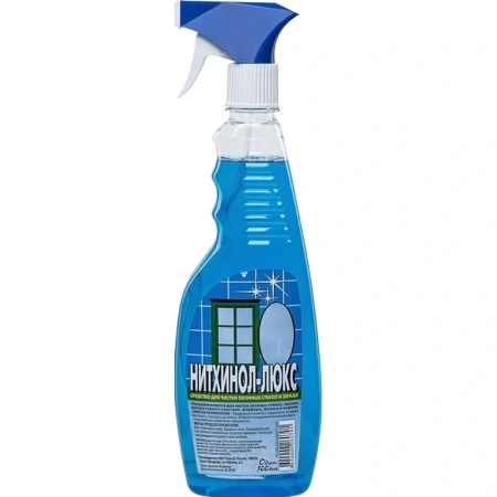 Чистящее средство: НИТХИНОЛ-ЛЮКС 500мл для стекол с триггером