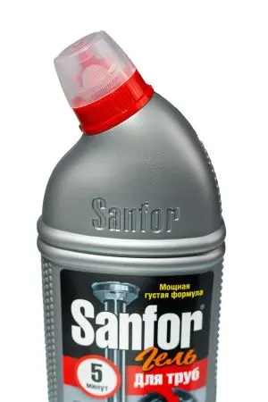 Чистящее средство: САНФОР ДЛЯ ТРУБ 1000г гель