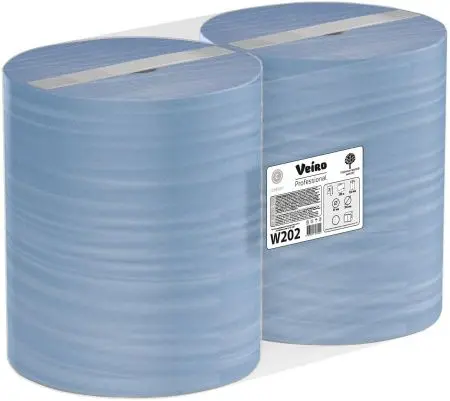 VEIRO: Полотенца протирочные 2сл 350м/33см Comfort синие