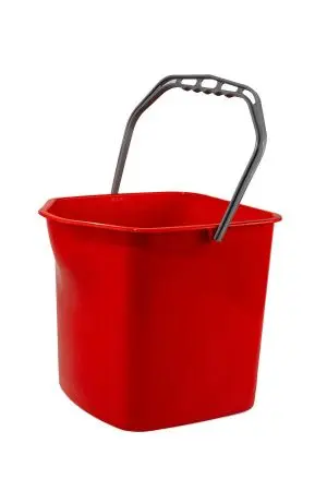 Вик: Ведро 20л пластик MRY красное