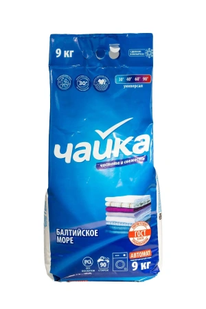 СМС: Чайка-автомат 9кг Балтийское море универсал