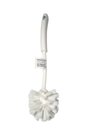 Хозяйственный инвентарь: Ерш унитазный пластиковый без подставки белый