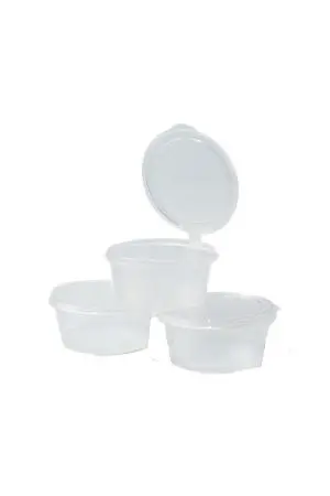 Одноразовая продукция: Соусник 50мл с крышкой /пач.=80 шт.