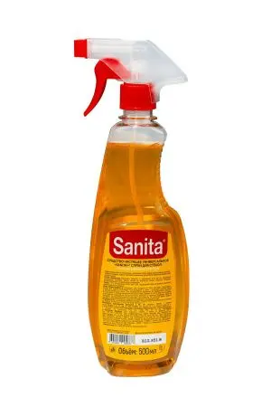 Чистящее средство: САНИТА Спрей 500мл для стёкол с нашатырным спиртом (ТРИГГЕР)