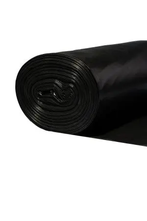 Мешки для мусора: 120л 70х110 ПВД VCLEAN 80 черные 70г /рул.=10 шт.