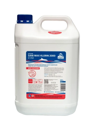 Dolphin: Сани-Макс (Клорин2000) 5л щелочное средство для мытья и дезинфекции