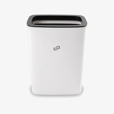 Кеман: Корзина для мусора 26л настенная с держателем мешка пластик белый