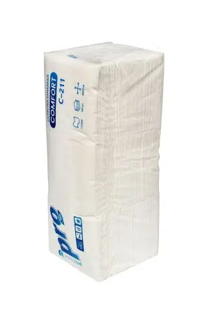 Бумажные салфетки: столовые 1сл 500листов 23х23 PROtissue белые