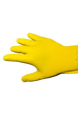 Перчатки: резиновые латексные MITRA М с хлопковым напылением