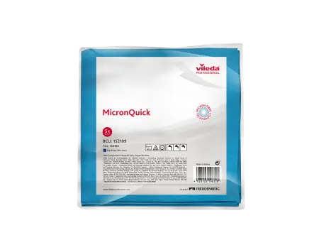 Vileda: Салфетка* МикронКвик 40х38см голубой