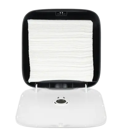 Кеман: Диспенсер для полотенец в пачках Z-сложения (P4) пластик белый