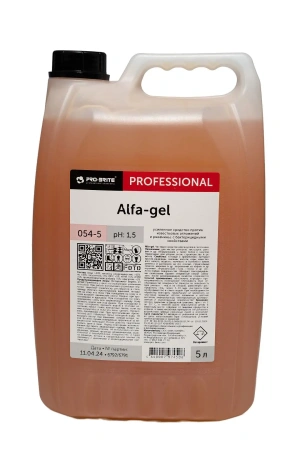 Pro-Brite: Альфа Гель 5л против известковых отложений с бактериц. эффектом