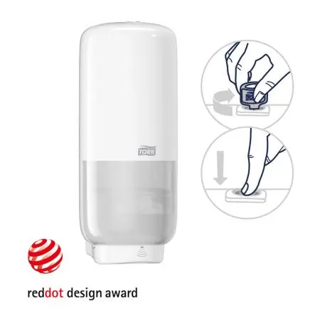 Tork: Диспенсер S4 Elevation 1л для пенного мыла белый сенсорный