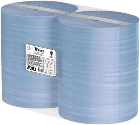 VEIRO: Полотенца протирочные 2сл 350м/33см Comfort синие