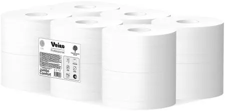 Вик: Бумага туалетная 2сл 150м Comfort белая СЫКТЫВКАР Lite