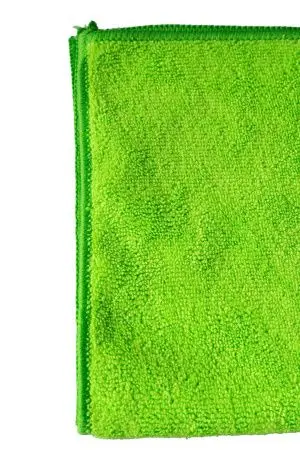 ХозСалфетки: универсал 38х38 300г/м2 микрофибра без упаковки зеленая