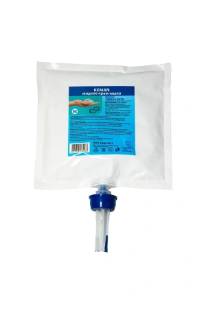 Кеман: Крем-мыло жидкое 475мл в картридже перламутровое