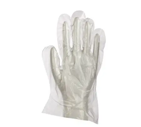 Перчатки: полиэтиленовые M одноразовые /пач.=100 шт.