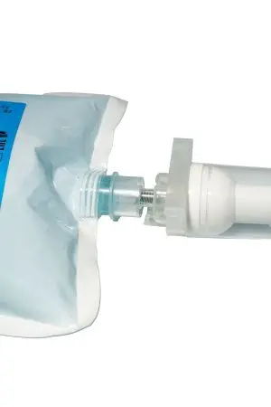 Кеман: Мыло жидкое пенящееся 800 мл нейтральное в картридже бирюзовое