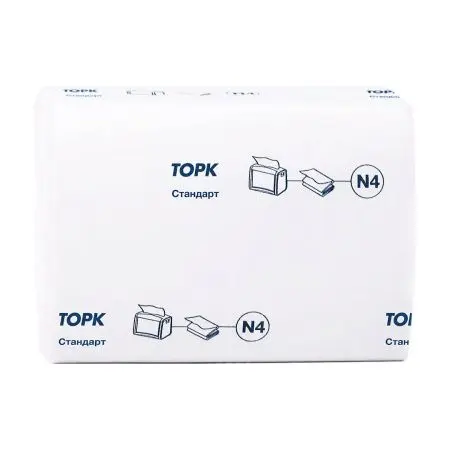 ТОРК: Tellus Салфетки *N4 Стандарт 2сл 200л диспенсерные белые