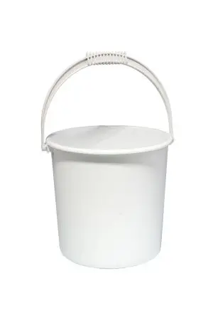 Хозяйственный инвентарь: Ведро 10л пластик белый
