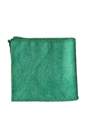 ХозСалфетки: универсал 30х30 200г/м2 микрофибра без упаковки зеленая