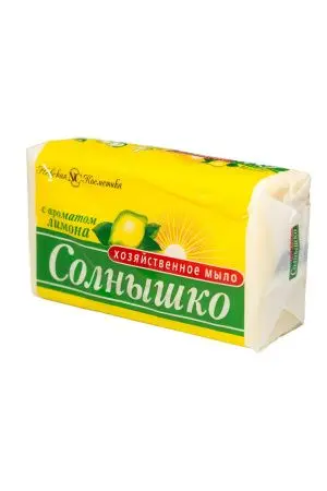 Мыло хозяйственное: 140г 72% СОЛНЫШКО
