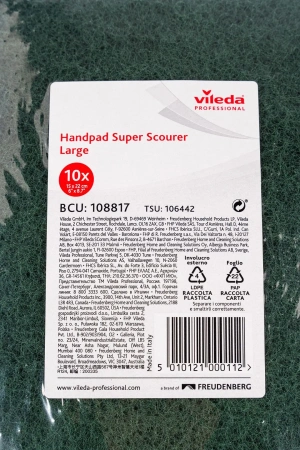 Vileda: Пад ручной Стандарт 22х15см зеленый