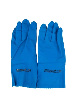 Vileda: Перчатки многоцелевые M голубой резиновые