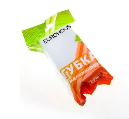 Губки,скрабы: для посуды меламиновая EUROHOUSE /пач.=2 шт.