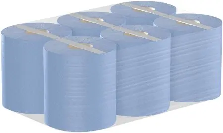 VEIRO: Полотенца протирочные ЦВ 2сл 175м/22см Comfort синие