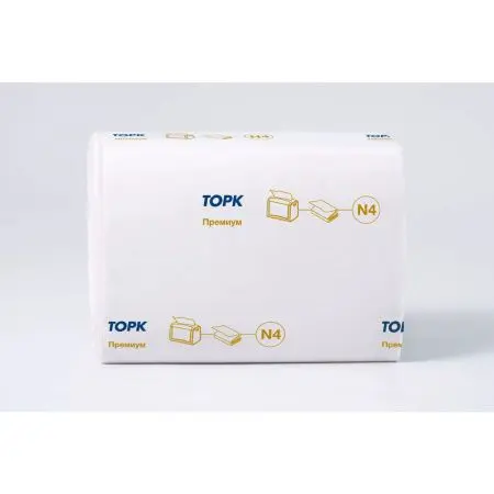 Tork: Салфетки *N4 Premium 2сл 200л диспенсерные белые