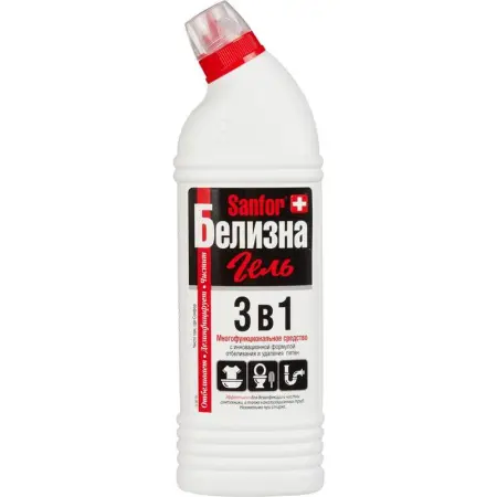 Отбеливатели(пятновыводители): БЕЛИЗНА САНФОР 3в1 700г гель