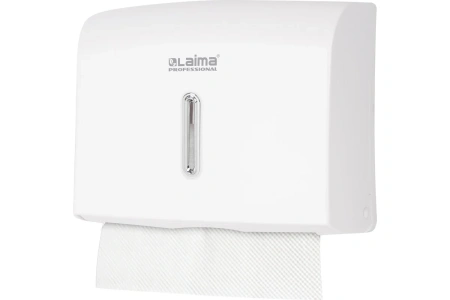 Диспенсеры: для полотенец Z ЛАЙМА PROFESSIONAL BASIC пластик белый