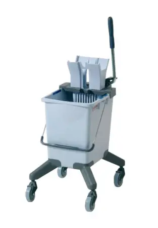 Vileda: УльтраСпид Про Ведро 25л с туннельным отжимом на колесах