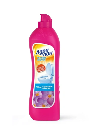 Чистящее средство: АДРИЛАН 500мл ЦВЕТОЧНЫЙ от ржавчины для сантехники