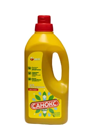 Чистящее средство: САНОКС-ГЕЛЬ 1,1кг гель для сантехники