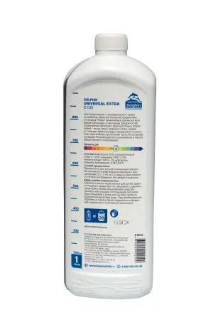 Dolphin: Юниверсал Экстра 1л для ежедневного ухода за полами и мебелью