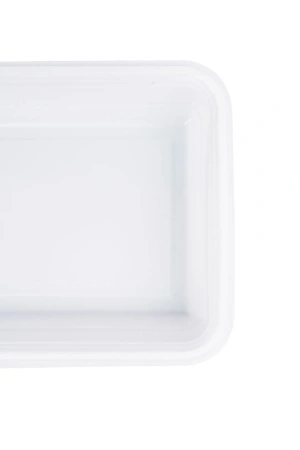 Одноразовая продукция: Тарелка 150х90х30 пластиковая белая