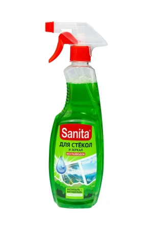 Чистящее средство: САНИТА Спрей 500мл для стёкол Антизапотевание (ТРИГГЕР)