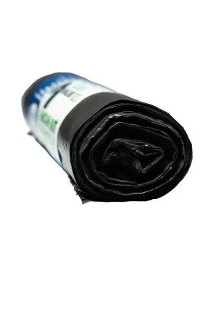 Мешки для мусора: 120л 70х110 ПВД VCLEAN 40 черные 38г /рул.=10 шт.